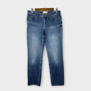 Carhartt Womens size 10 Tall Straight Leg Rugged Flex Blaine Jeans Flaws Chore